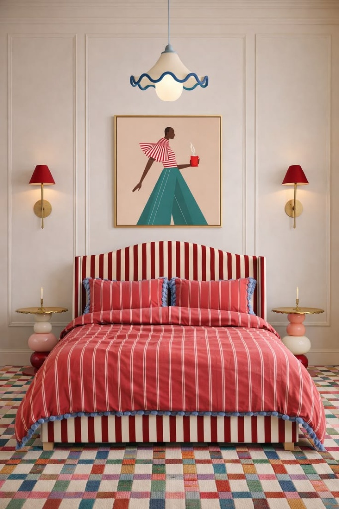 Wingback Striped